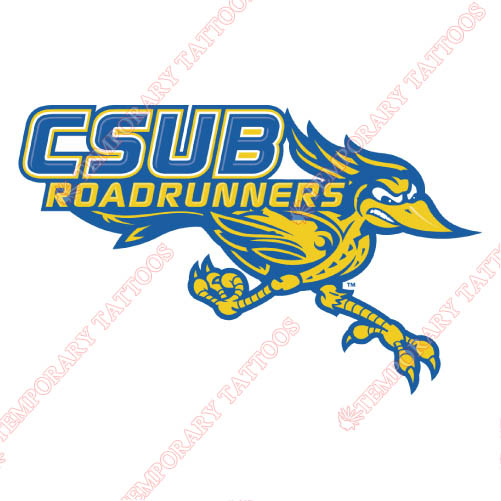 CSU Bakersfield Roadrunners Customize Temporary Tattoos Stickers N4065